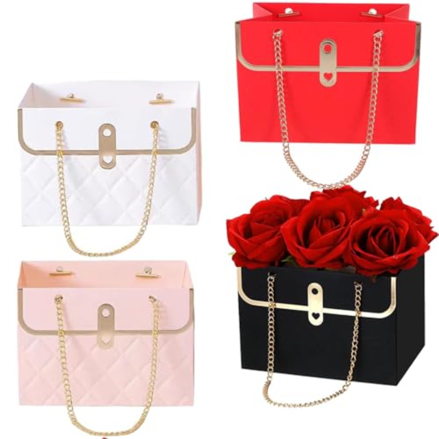 Florist Supply Buckets - Flower Box Paper Bouquet Storage Bucket,