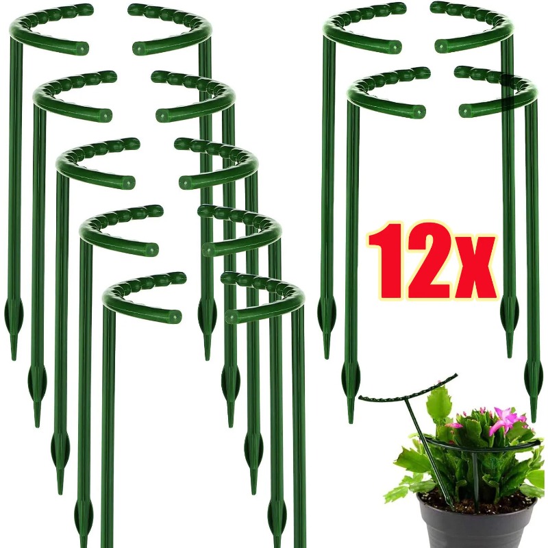 Florist Supp - Plastic Plant Support Ring Orchard Garden