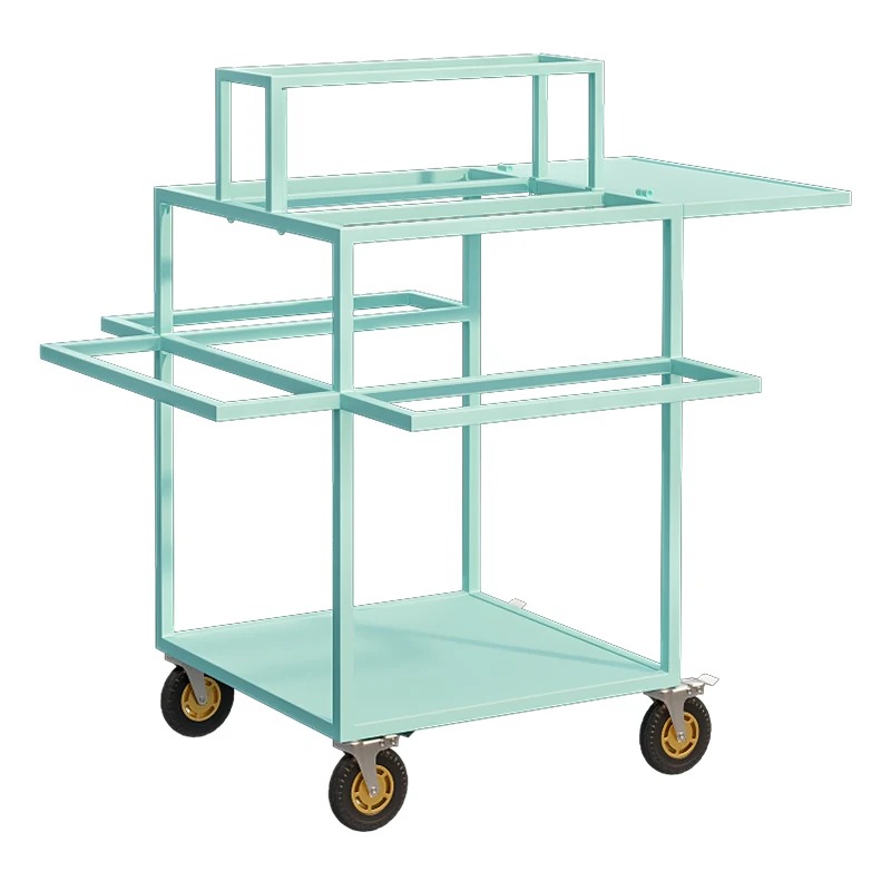 Florist Supply Buckets - Stall selling flowers Flower trolley Night