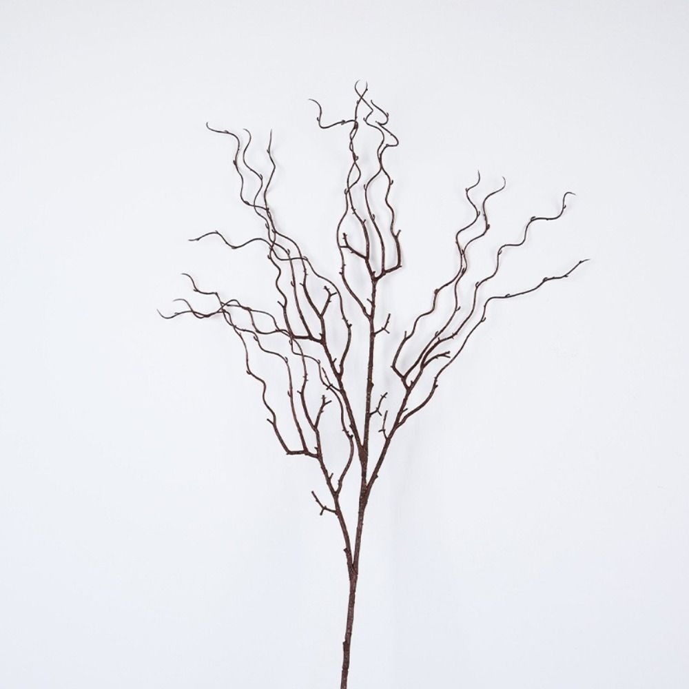 Branch Curly Willow - 120cm Length Artificial Willow Branch Realistic