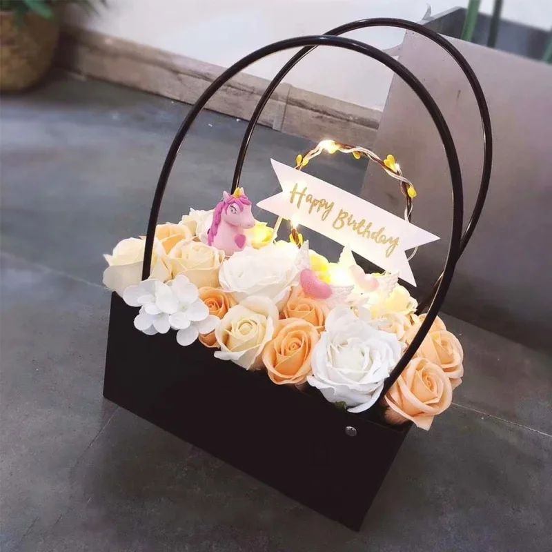 Flower Paper Box Bucket PVC Fl - Florist Supply Buckets review and price