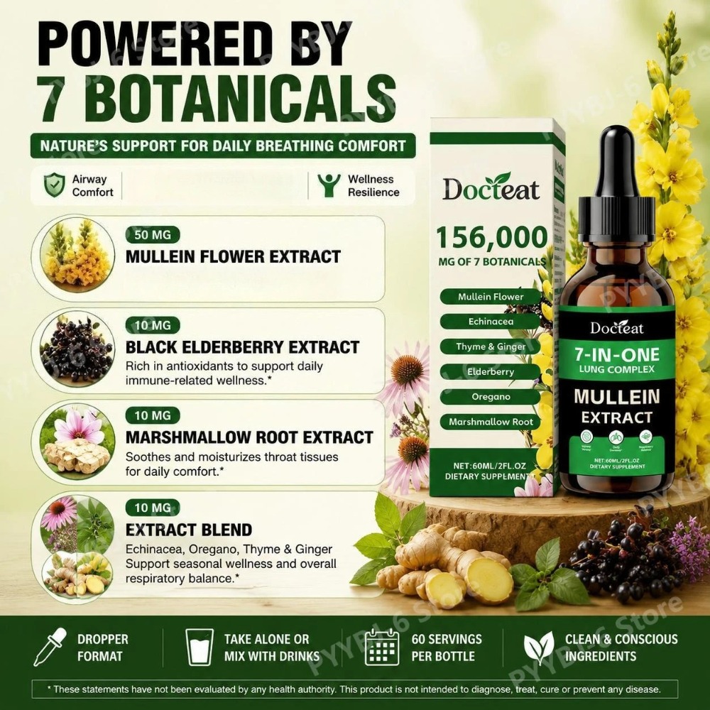 Docteat 7-in-1 Mullein Extract - Florist Supp review and price