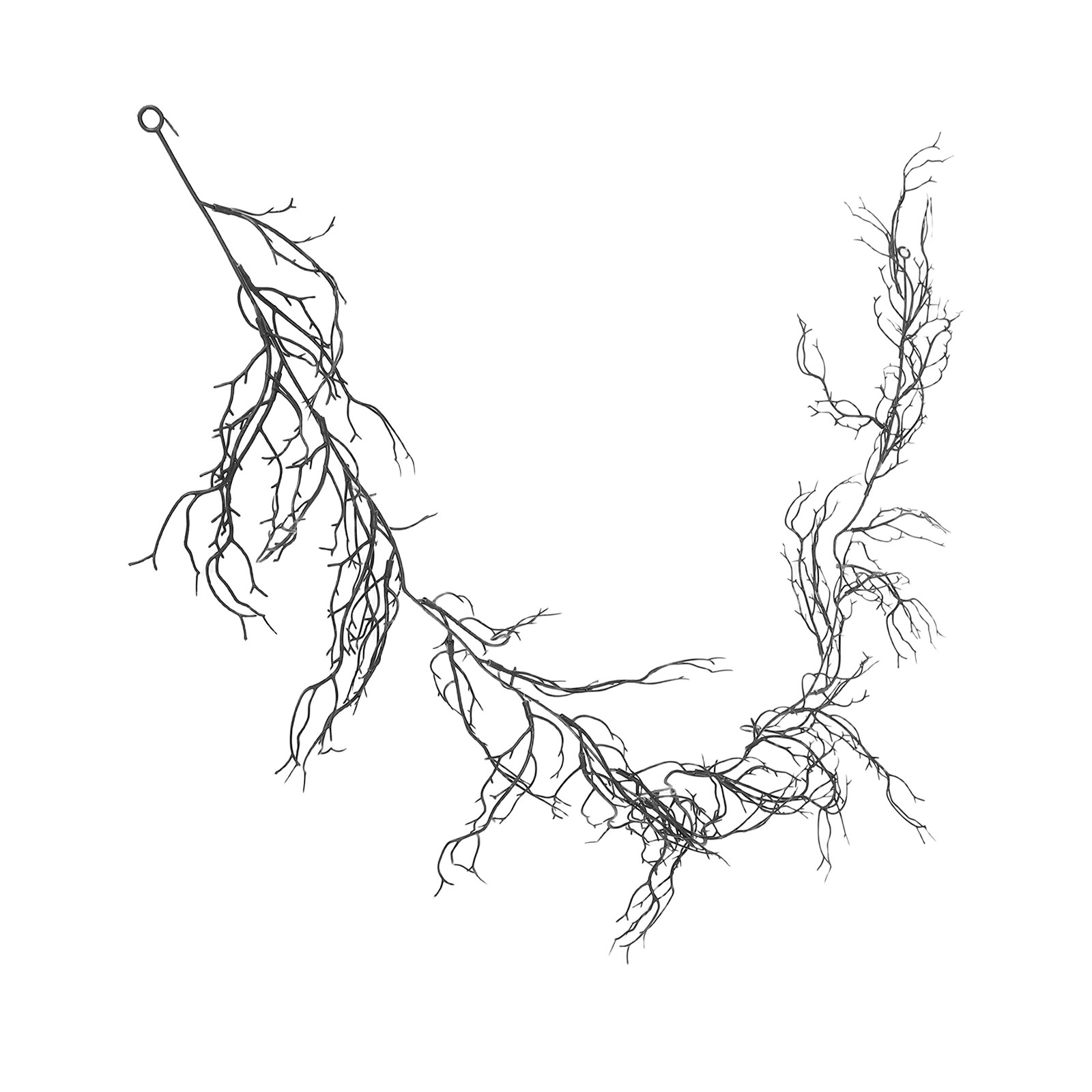 Black Decorative Vine Garland  - Branch Curly Willow review and price
