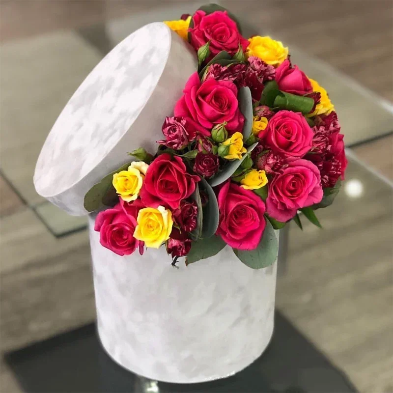 3Pcs/Set Round Shape Velvet Gi - Florist Supply Buckets review and price