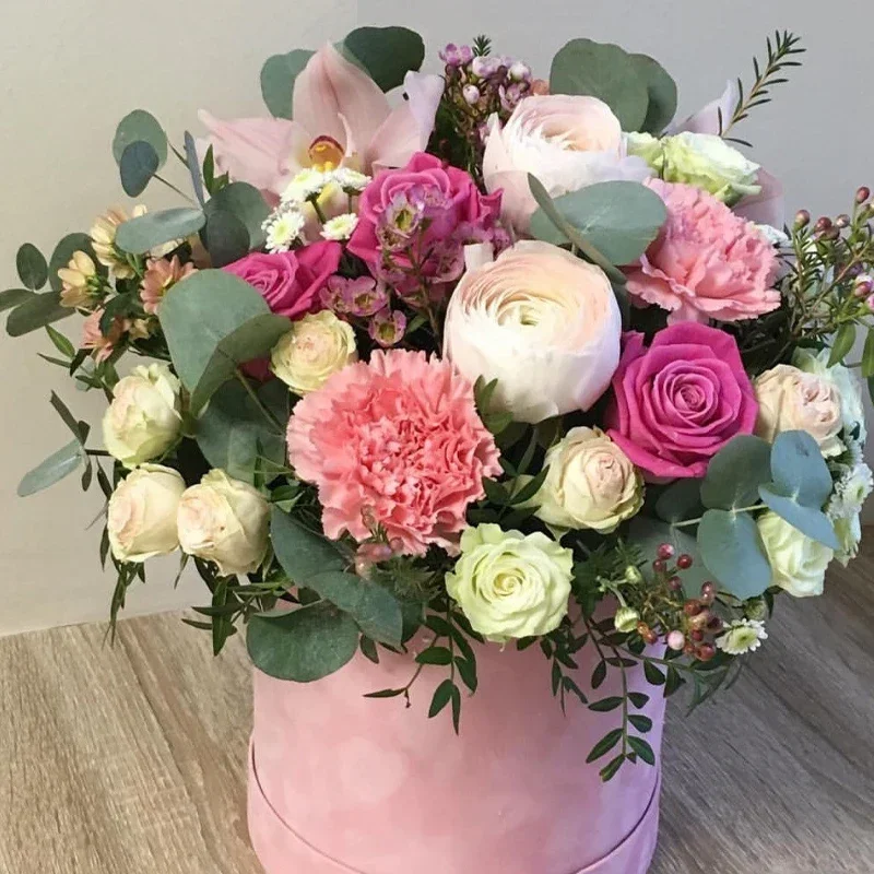 3Pcs/Set Round Shape Velvet Gi - Florist Supply Buckets review and price