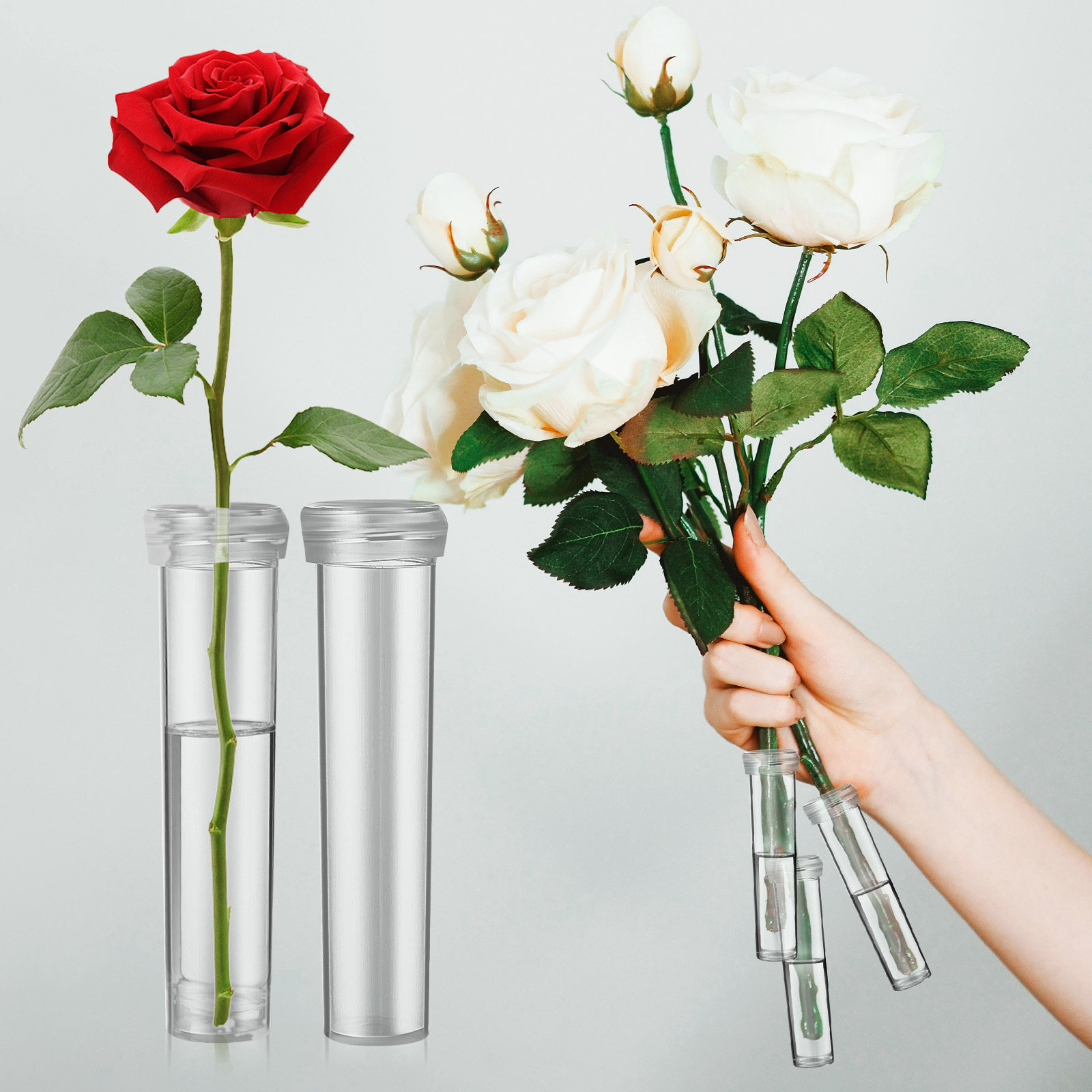 100Pcs Flower Water Tubes Leak - Anda Florist Supply review and price