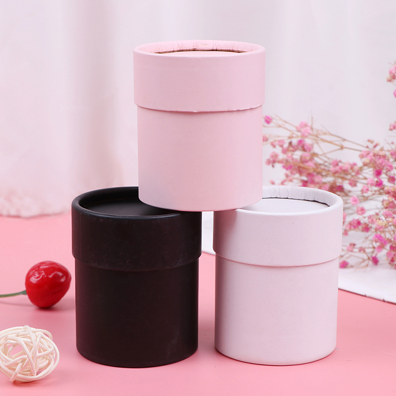 Round Flower Paper Box With Li - Florist Supply Buckets review and price