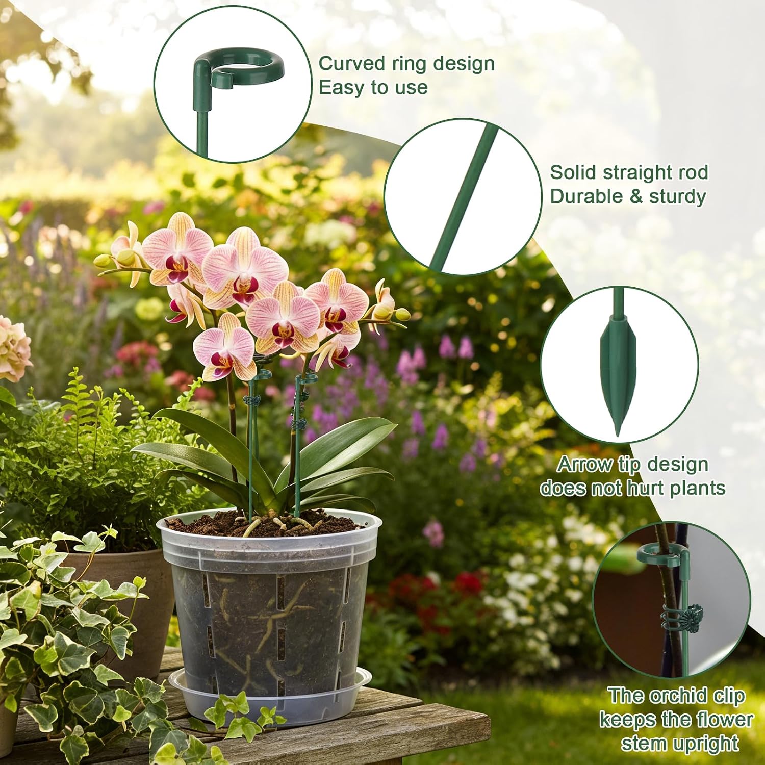 5/10pcs Plant Support Stakes P - Florist Supp review and price
