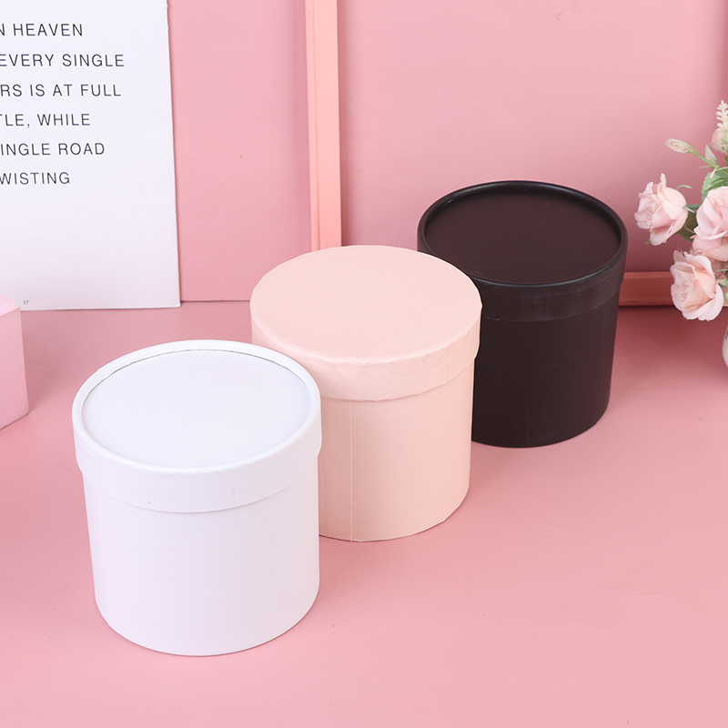 1PC Round Flower Paper Gift Bo - Florist Supply Buckets review and price